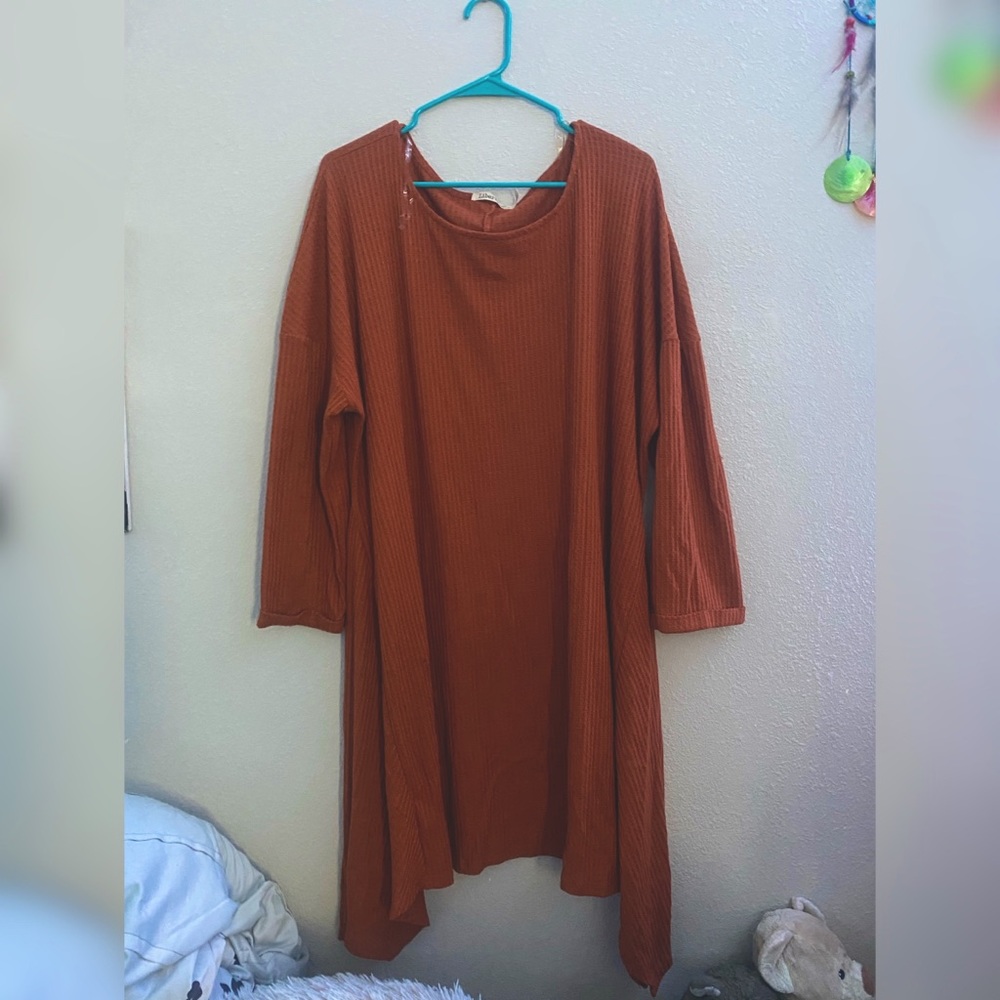 Orange dress